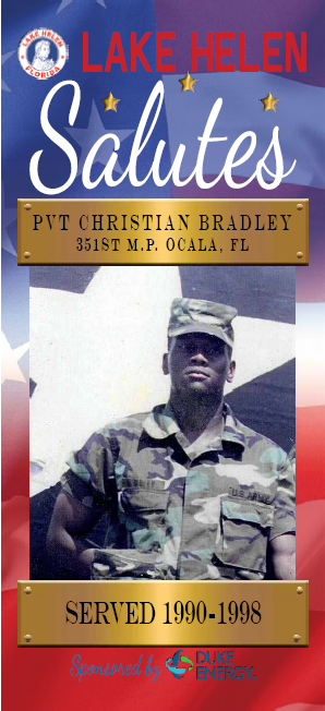 PVT Christian Bradley