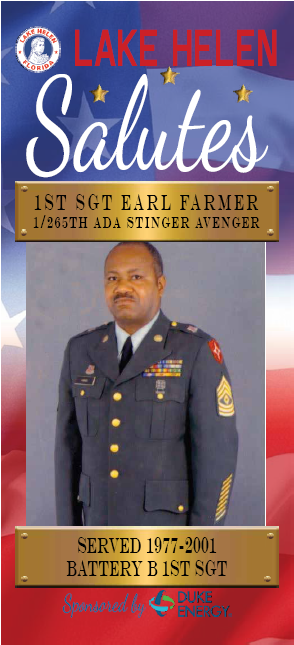 1st Sgt Earl Farmer