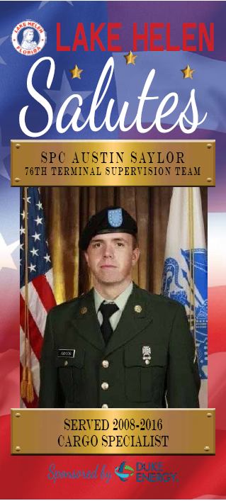 SPC Austin Saylor